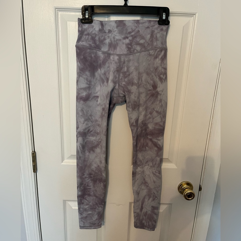 Popflex Active Purple Tye Dye Leggings